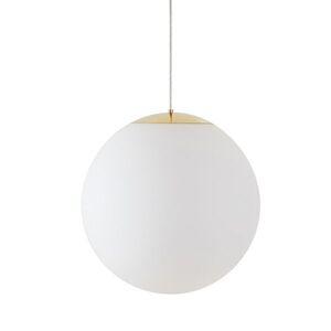 OSMONT ADR62725 ADRIA S4 HP závěsné skleněné svítidlo mosaz leštěná / bílá IP40 4000 K 59W LED DALI obraz