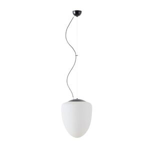 OSMONT AST52961 ASTRA L závěsné skleněné svítidlo černá / bílá IP40 40W E27 obraz
