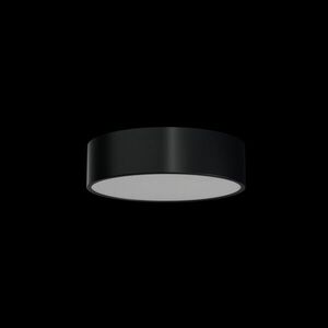 OSMONT KRU60042 KRUGER 1 FOP stropní/nástěnné plastové svítidlo černá IP40 3000 K 13W LED nouzové kombinované 3 h obraz