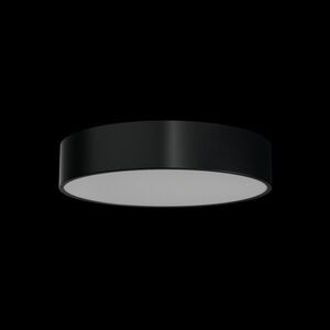 OSMONT KRU60100 KRUGER 2 FOP stropní/nástěnné plastové svítidlo černá IP40 3000 K 34W LED nouzové kombinované 3 h obraz