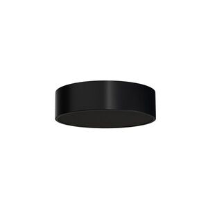 OSMONT KRU60550 KRUGER 1 FC stropní/nástěnné plastové svítidlo černá IP40 4000 K 18W LED obraz