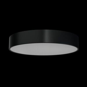 OSMONT KRU60640 KRUGER 3 FOP stropní/nástěnné plastové svítidlo černá IP40 4000 K 32W LED nouzové kombinované 3 h obraz