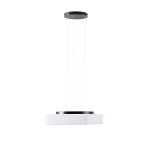 OSMONT LIN71403 LINA LE7 závěsné skleněné svítidlo černá / bílá IP40 3000/4000 K 24W LED obraz