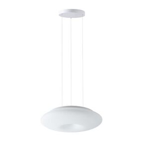 OSMONT SAT73055 SATURN LE2 závěsné skleněné svítidlo bílá IP20 3000 K 31W LED obraz