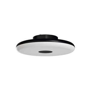 OSMONT ZET60002 ZETA 1 FP stropní/nástěnné plastové svítidlo černá IP40 3000 K 31W LED obraz
