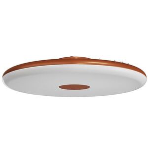 OSMONT ZET60522 ZETA 2 FP stropní/nástěnné plastové svítidlo terakota / bílá IP40 4000 K 38W LED obraz