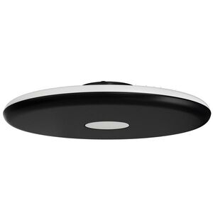 OSMONT ZET60538 ZETA 2 PF stropní/nástěnné plastové svítidlo černá IP40 4000 K 38W LED obraz