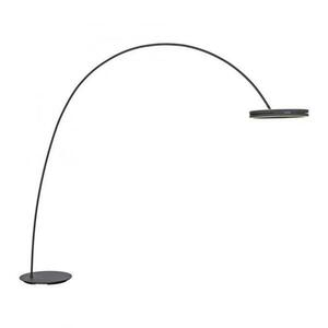 PAUL NEUHAUS LED lampa do oblouku PURE Loop-Bow, černá, stojací svítidlo, stmívatelné 2200-5000K obraz