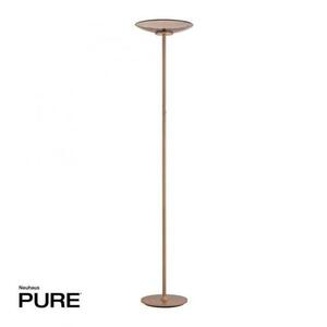 PAUL NEUHAUS LED stojací svítidlo Pure Moon dotykový stmívač 2700K bronz / tmavý amber 594-97 obraz