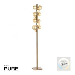 PAUL NEUHAUS LED stojací svítidlo PURE Popup stmívatelné 2700-5000K bronz / amber / satin 557-97 obraz