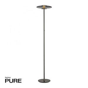 PAUL NEUHAUS LED stojací svítidlo PURE Vitrum 2700K platina / kouřová 481-15 obraz