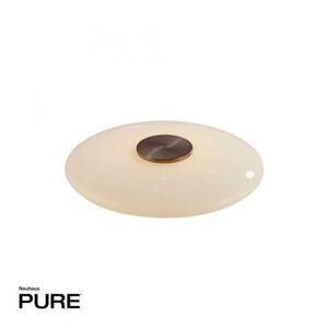 PAUL NEUHAUS LED stolní lampa PURE Vitrum dotykový vypínač 2700K hnědá / opál 4080-34 obraz