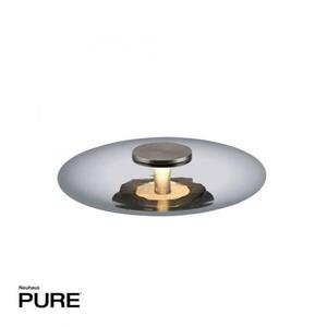 PAUL NEUHAUS LED stolní lampa PURE Vitrum dotykový vypínač stmívatelné 2700K platina / kouřová 4080-15 obraz
