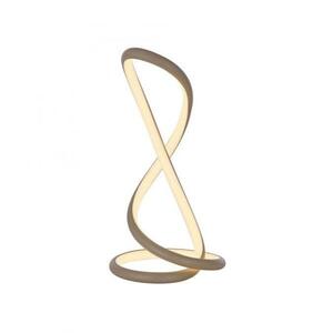PAUL NEUHAUS LED stolní lampa TWIST moderní design, písková barva 2700K obraz