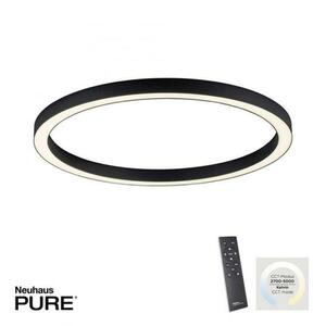 PAUL NEUHAUS LED stropní svítidlo PURE-LINES 70x70 CCT dálkový ovladač 2700-5000K antracit 6306-13 obraz