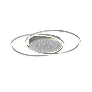 PAUL NEUHAUS LED stropní svítidlo, barva ocel, dálkový ovladač, stmívatelné, CCT 48W 2700-5000K obraz
