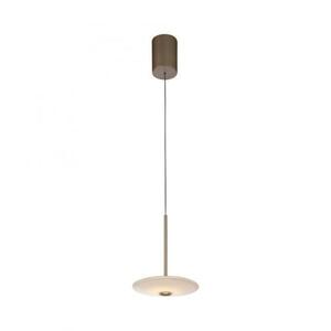 PAUL NEUHAUS LED závěsné svítidlo ELIPSA, bronzová, stmívatelné Comfort-Lift 3000K obraz