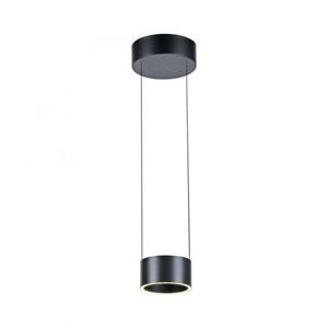 PAUL NEUHAUS LED závěsné svítidlo PURE Clipse, šedá, dálkový ovladač, Comfort Lift, paměťová funkce 2200-5000K obraz