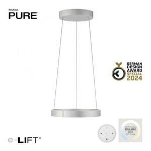 PAUL NEUHAUS LED závěsné svítidlo PURE E-Clipse elektrické 2700-5000K šedá 2560-95 obraz