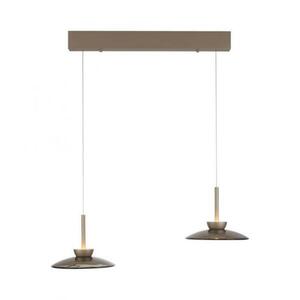 PAUL NEUHAUS LED závěsné svítidlo Pure Moon, bronzová, stmívatelné 2700K obraz