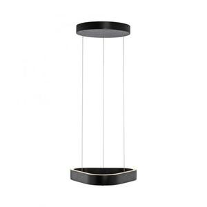 PAUL NEUHAUS LED závěsné svítidlo Q-STRETTO, černá, ZigBee 2200-5000K obraz