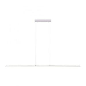 PAUL NEUHAUS PURE-LITE LED závěsné svítidlo 160cm s nastavitelnou barvou světla 2700/3800/5000K a bezdotykovým stmívačem hliník 8377-55 obraz