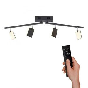 PAUL NEUHAUS PURE-MIRA LED stropní svítidlo stmívatelné CCT paměť 2700-5000K černá perleť 6356-18 obraz