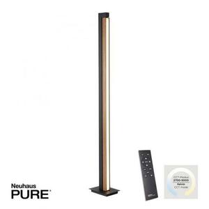 PAUL NEUHAUS Stojací lampa PURE-LINES 24W 2700-5000K 155cm dub/antracit 451-79 obraz