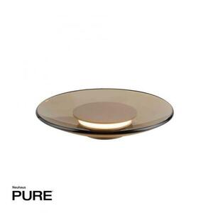 PAUL NEUHAUS Stolní lampa PURE Moon LED 10W 2700K bronz / tmavý amber 4594-97 obraz