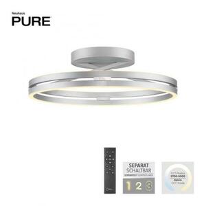PAUL NEUHAUS Stropní svítidlo PURE Loop LED 7W 2700-5000K + LED 30W 2700-5000K šedá 6552-95 obraz