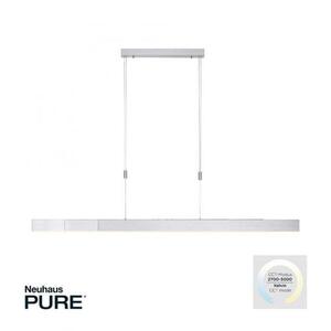 PAUL NEUHAUS Svítidlo závěsné PURE-MOTO LED 3x 13W 2700-5000K nastavitelné hliník 2525-95 obraz