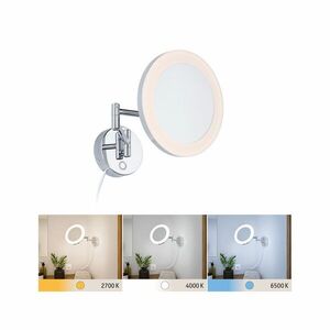 PAULMANN LED kosmetické zrcadlo Masua IP44 CCT 230V 4W chrom nástěnné obraz