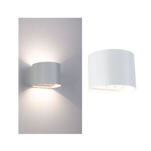 PAULMANN LED nabíjecí nástěnné svítidlo Nyora IP44 3000K 135x120mm 2x1W bílá obraz