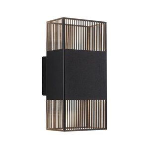 PAULMANN LED nástěnné svítidlo Tharin IP44 3000K 120x104mm 2x3, 7W černá obraz