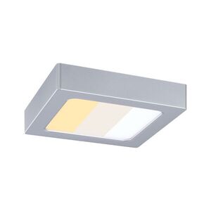 PAULMANN LED Panel Abia 2 White Select soumrakové a pohybové čidlo (HF) hranaté 170x170mm 9, 5W 2700 - 4000K matný chrom obraz