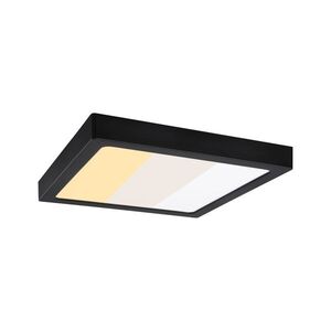 PAULMANN LED Panel Abia 2 White Select soumrakové a pohybové čidlo (HF) hranaté 300x300mm 14W 2700 - 4000K černá obraz