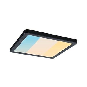 PAULMANN LED Panel Atria Shine IP44 hranaté 190x190mm 8W 3000 - 6500K černá obraz