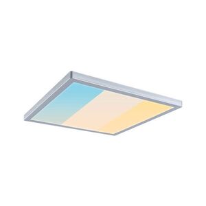PAULMANN LED Panel Atria Shine IP44 hranaté 298x298mm 15, 7W 3000 - 6500K matný chrom obraz