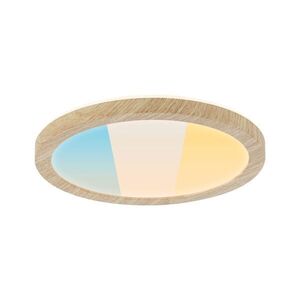 PAULMANN LED Panel Atria Shine IP44 kruhové 190mm 7, 6W 3000 - 6500K design dřevo obraz
