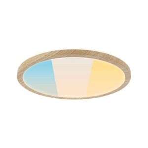 PAULMANN LED Panel Atria Shine IP44 kruhové 298mm 14, 8W 3000 - 6500K design dřevo obraz