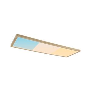 PAULMANN LED Panel Atria Shine White Select IP44 hranaté 560x200mm 15, 2W 3000 - 6500K design dřevo obraz