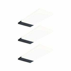 PAULMANN LED podskříňkové svítidlo Bredo čidlo přiblížení 3ks sada 3x2, 5W 80x190mm 230/12V černá 4000K obraz