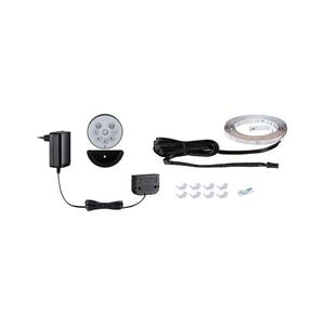 PAULMANN LED Strip Akustický Panel základní sada 2, 4m RGB černá obraz