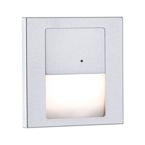PAULMANN LED vestavné svítidlo do zdi Tsaro hranaté 80x36mm 1W 230V 2700K senzor matný chrom obraz