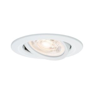 PAULMANN LED vestavné svítidlo Nova Plus GU10 Flat IP65 93mm 4, 9W 230V stmívatelné 2700K bílá mat obraz