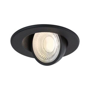 PAULMANN LED vestavné svítidlo Zina IP65 5W / 8W 230V stmívatelné 2700 - 4000K černá mat obraz