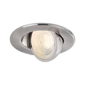 PAULMANN LED vestavné svítidlo Zina IP65 5W / 8W 230V stmívatelné 2700 - 4000K kov kartáčovaný obraz