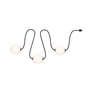 PAULMANN Plug & Shine LED světelný řetěz Naima prodlužovací sada IP67 3000K 3x1W 1, 71m černá obraz