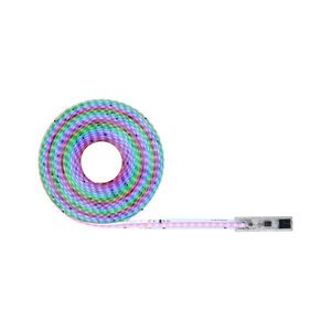 PAULMANN SimpLED LED Strip RGBIC Motion Music kompletní sada 5m s krytím 22W 170lm/m 420 LED/m RGB 24VA obraz