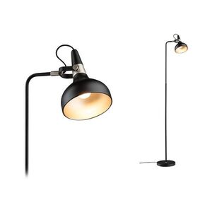 PAULMANN Stojací svítidlo Juna E14 max. 20W černá mat/šampaň kov obraz